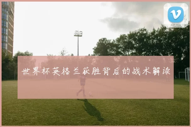 世界杯英格兰获胜背后的战术解读