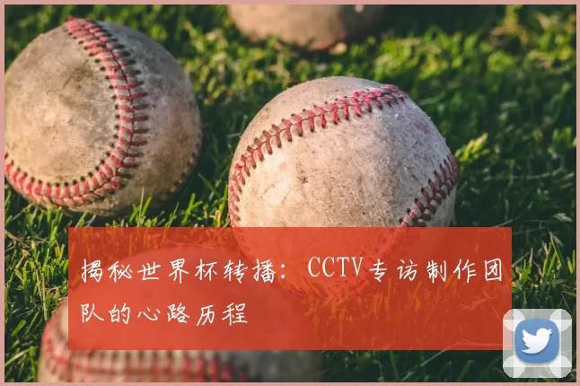 揭秘世界杯转播:CCTV专访制作团队的心路历程